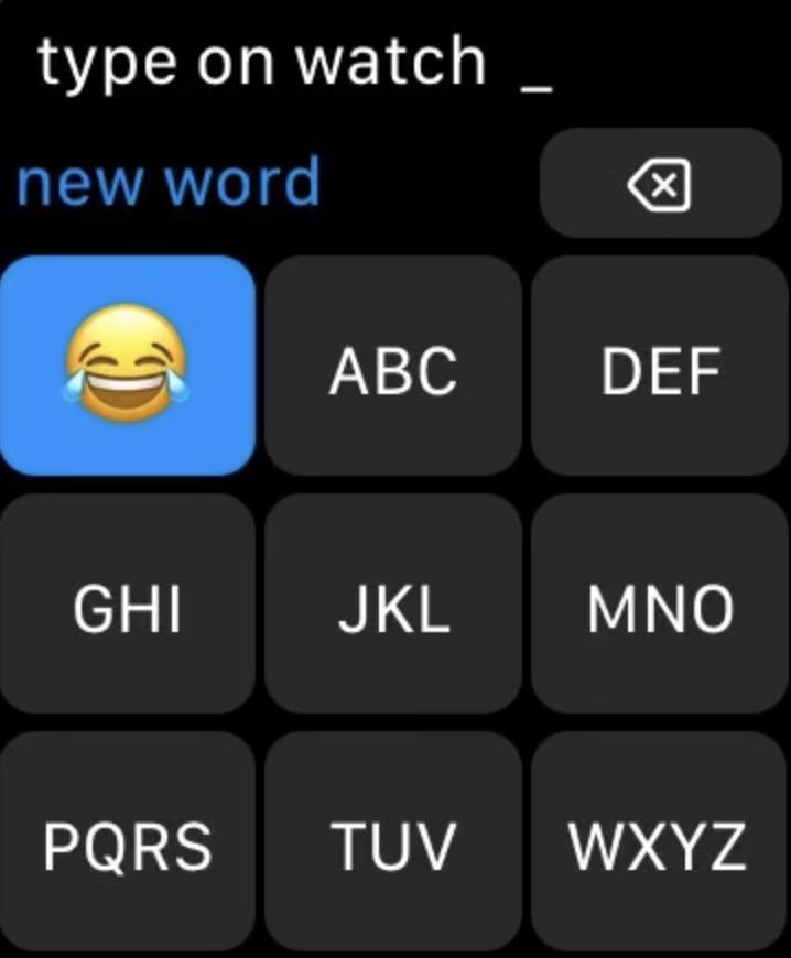 NineKeys - Watch Keyboard preview